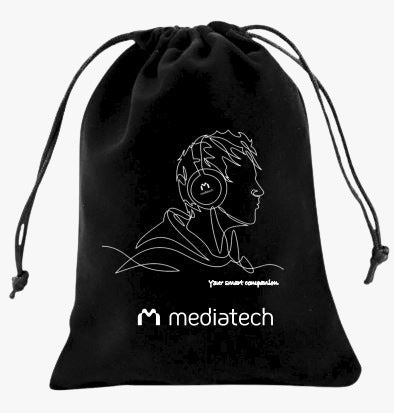 Mediatech ZEUS Gaming Headset MSH 016 + mic splitter + Pouch -56019