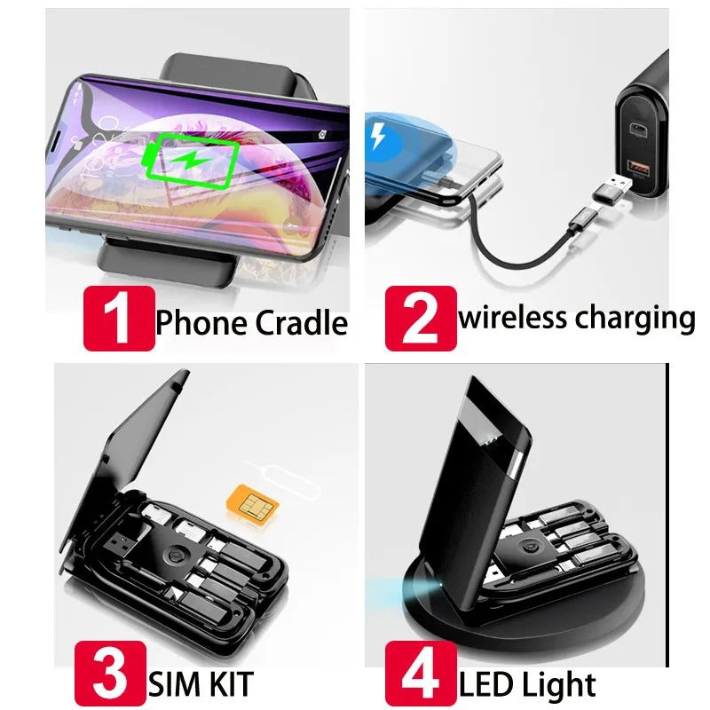 Mediatech Wirelless Charger Phones Multi-Functional Box 15W  - 669284